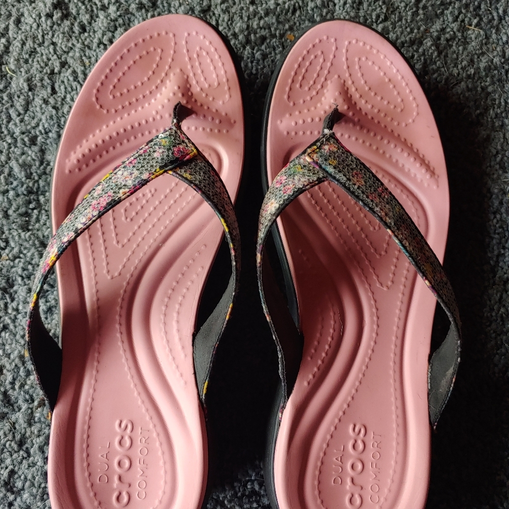 Croc Capri flip flop